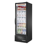 True FLM-27~TSL01 - Merchandiser, one-section, (1) glass swing door, powder coated exterior
